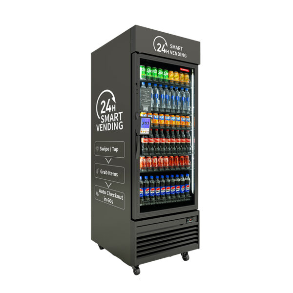 HAHA Max 620 open-door smart vending machine